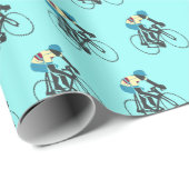 Cyclist #3 geschenkpapier (Rolleneckpunkt)
