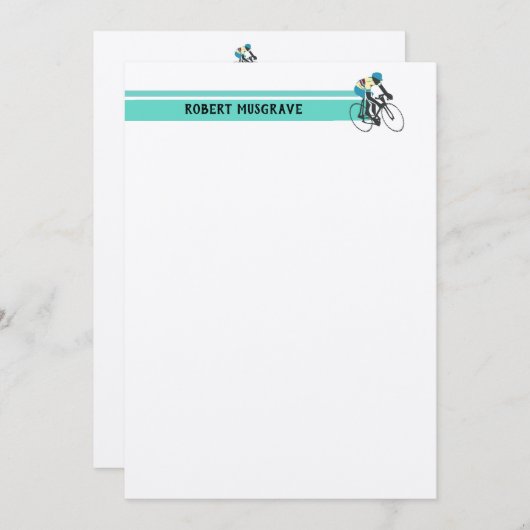 Cyclist #3 mitteilungskarte (Vorne/Hinten)