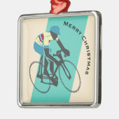 Cyclist #3 ornament aus metall (Links)