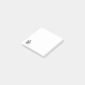 Cyclist #3 post-it klebezettel (angewinkelt)