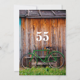 Cyclist Birthday Celebration Einladung - jedes Alt