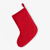 Cyclist Christmas Kleiner Weihnachtsstrumpf (Rückseite (Hängend))