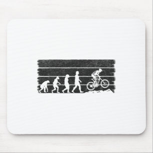 Cyclist Evolution Mountainbike Fahrradfahren Radfa Mousepad