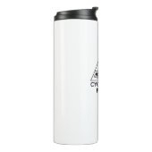 Cyclist Food Pyramide Thermosbecher (Nach links gedreht)