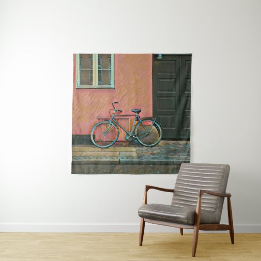 Cyclist gifts for her wandteppich (Beispiel)