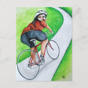 Cyclist - Kiss Goodbye Postkarte