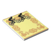 Cyclist Notepad Notizblock (angewinkelt)