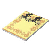 Cyclist Notepad Notizblock (Rotiert)
