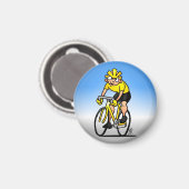 Cyclist - Radfahren Magnet (Vorderseite/Rückseite)