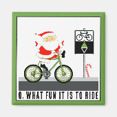 Cyclist Stocking Stuffers Magnet (Vorne)