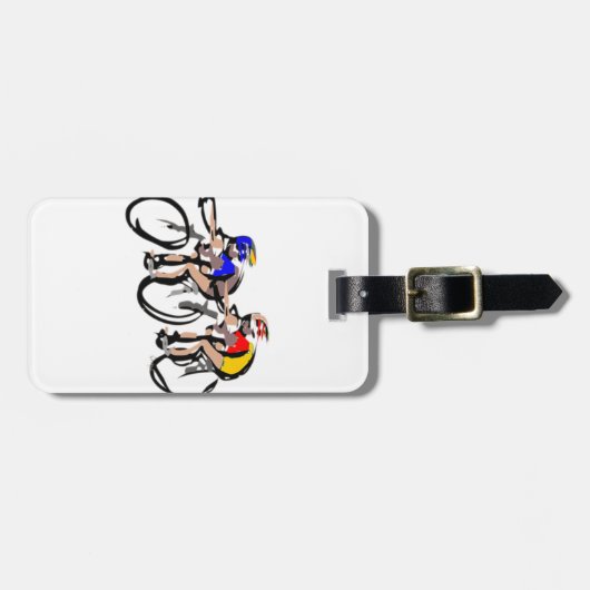 cyclists gepäckanhänger (Vorderseite horizontal)