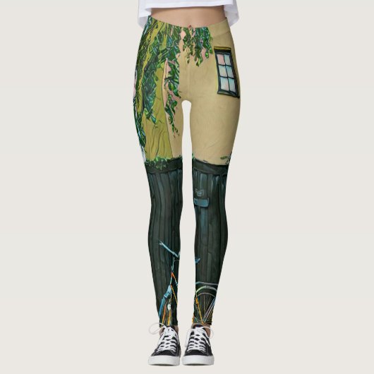 Cyclists gifts ideas leggings (Vorderseite)