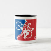 Cyclocross All-Star Zweifarbige Tasse (Mittel)