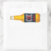 Cyclocross Beer Rechteckiger Aufkleber (Tasche)