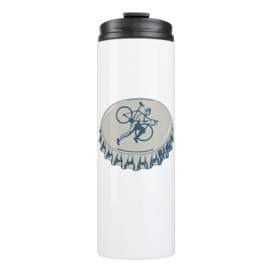 Cyclocross Beer Thermosbecher (Vorderseite)