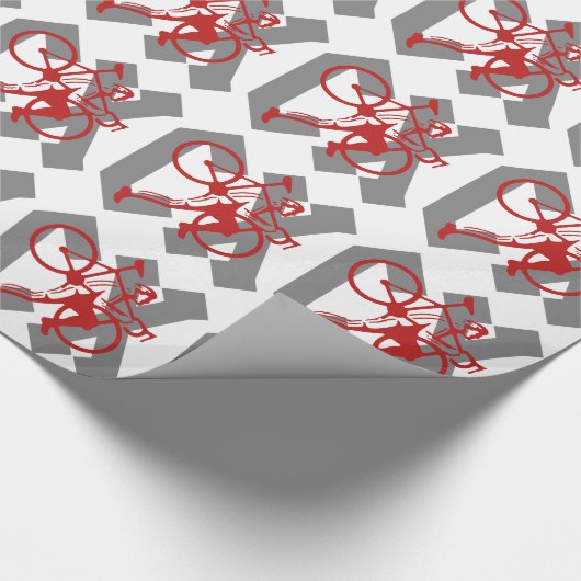 Cyclocross Geschenkpapier (Ecke)