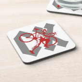 Cyclocross Getränkeuntersetzer (Linke Seite)