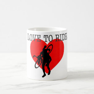 Cyclocross MTB Geschenkfahrt. Kaffeetasse