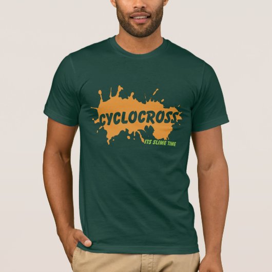 Cyclocross: Schlamm-Zeit T-Shirt (Vorderseite)