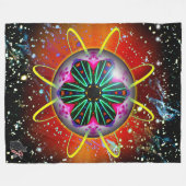 Cyclon Orbz Fleece-Decke Fleecedecke (Vorderseite (Horizontal))