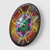 Cyclon Orbz Kaleid Große Wanduhr (Winkel)