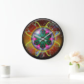 Cyclon Orbz Kaleid Große Wanduhr (Zuhause)