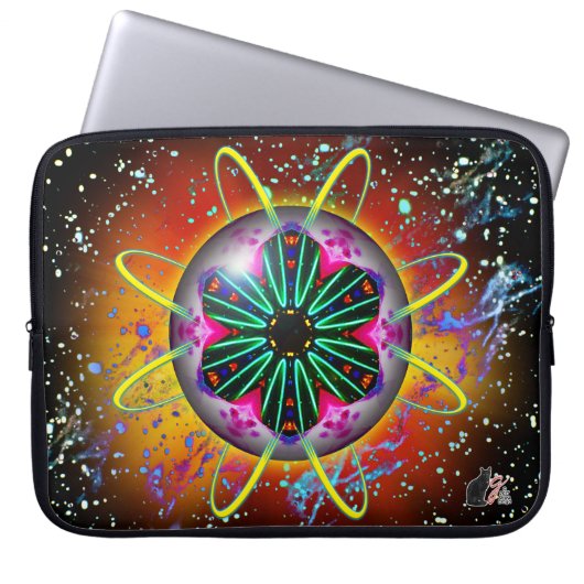 Cyclon Orbz Kaleid Laptopschutzhülle (Vorderseite)