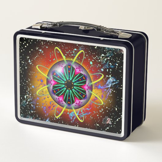 Cyclon Orbz Metal Lunchbox (Rückseite)