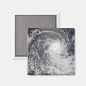 Cyclone Anja über den südlichen Indischen Ozean Magnet (Vorderseite/Rückseite)