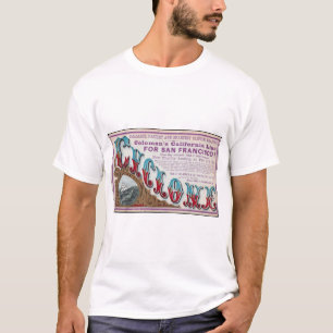 Cyclone Clipper Segelschiffe 1900 T-Shirt