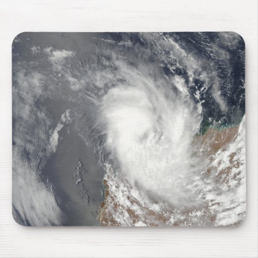 Cyclone Dominic vor der Küste der Western Austra Mousepad (Vorne)
