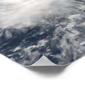 Cyclone Giri moves ashore over Burma Poster (Ecke)