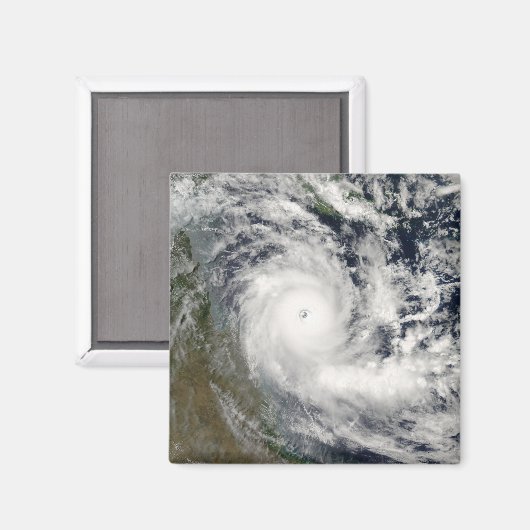 Cyclone Ingrid Magnet (Vorderseite/Rückseite)