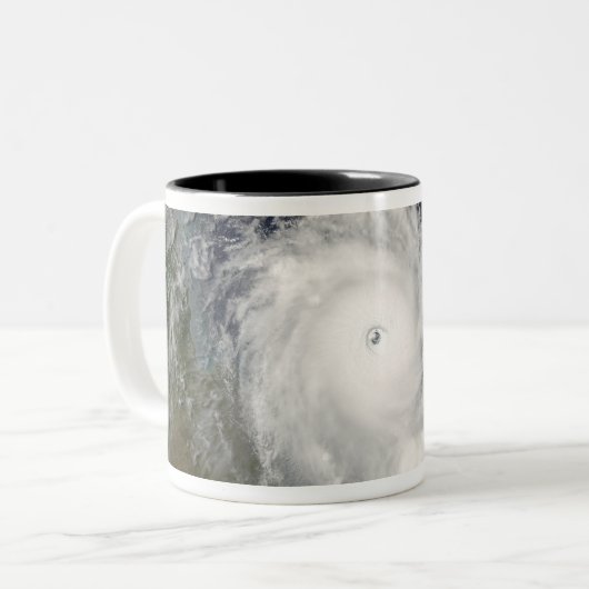 Cyclone Ingrid Zweifarbige Tasse (Vorderseite Links)