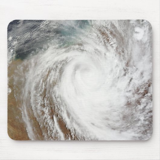 Cyclone Laurence bewegt sich weit ins Landesinnere Mousepad (Vorne)