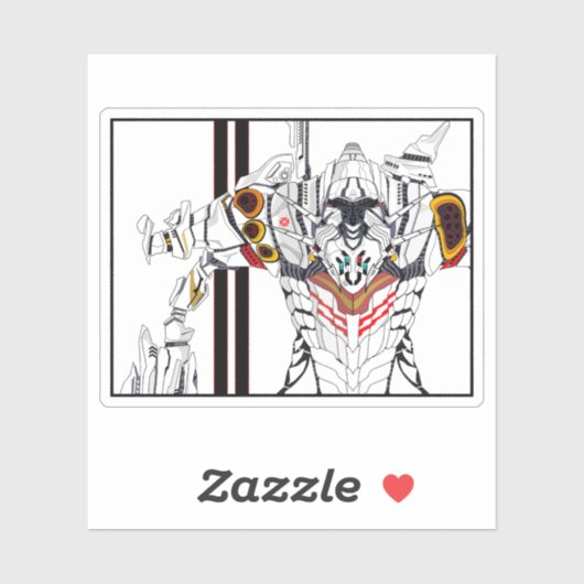 Cyclone Mecha Robot Aufkleber (Blatt)