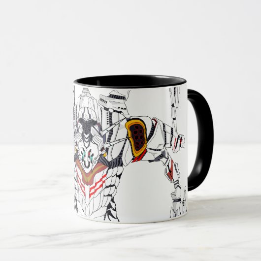 Cyclone Mecha Robot Tasse (VorderseiteRechts)