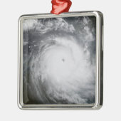 Cyclone Monica im Südpazifik Ornament Aus Metall (Links)