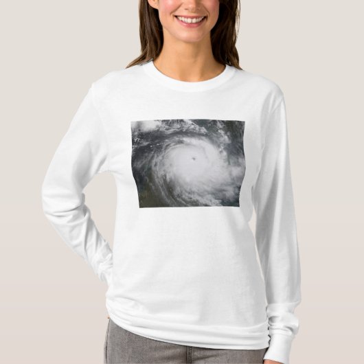 Cyclone Monica im Südpazifik T-Shirt (Vorderseite)