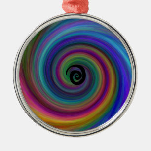Cyclone Ornament Aus Metall