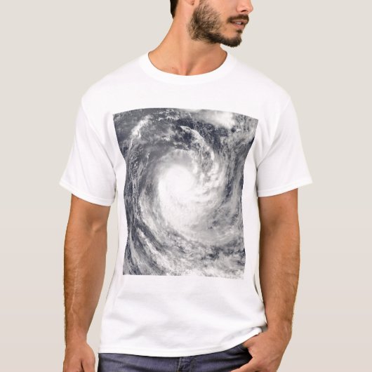 Cyclone Rene über den Südpazifik T-Shirt (Vorderseite)