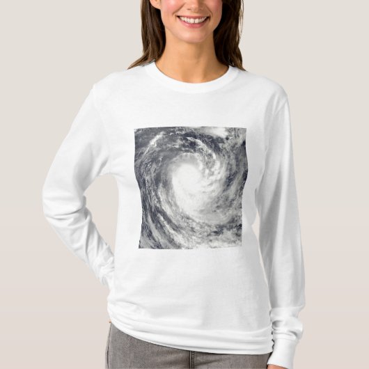 Cyclone Rene über den Südpazifik T-Shirt (Vorderseite)