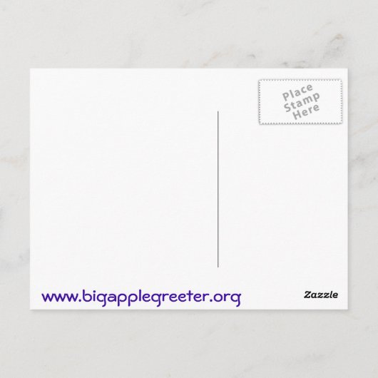 Cyclone Roller Untersetzer - Coney Island, Postkar Postkarte (Rückseite)