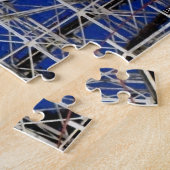 'Cyclone Rollercoaster at Night' Jigsaw Puzzle (Seite)