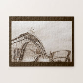 Cyclone Rollercoaster Jigsaw Puzzle (Horizontal)