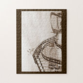 Cyclone Rollercoaster Jigsaw Puzzle (Vertikal)