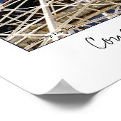 Cyclone Rollercoaster Poster (Ecke)