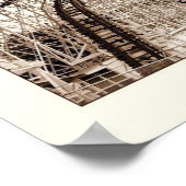Cyclone Rollercoaster Poster (Ecke)