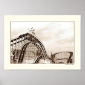 Cyclone Rollercoaster Poster (Vorne)