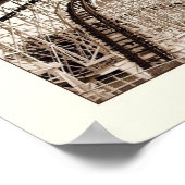 Cyclone Rollercoaster Poster (Ecke)